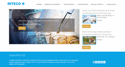 Desktop Screenshot of inteco.org